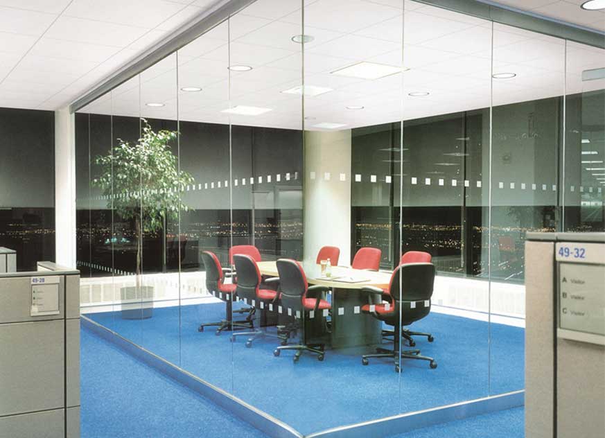 Commerical office use acoustic ceiling sound absorbtion project