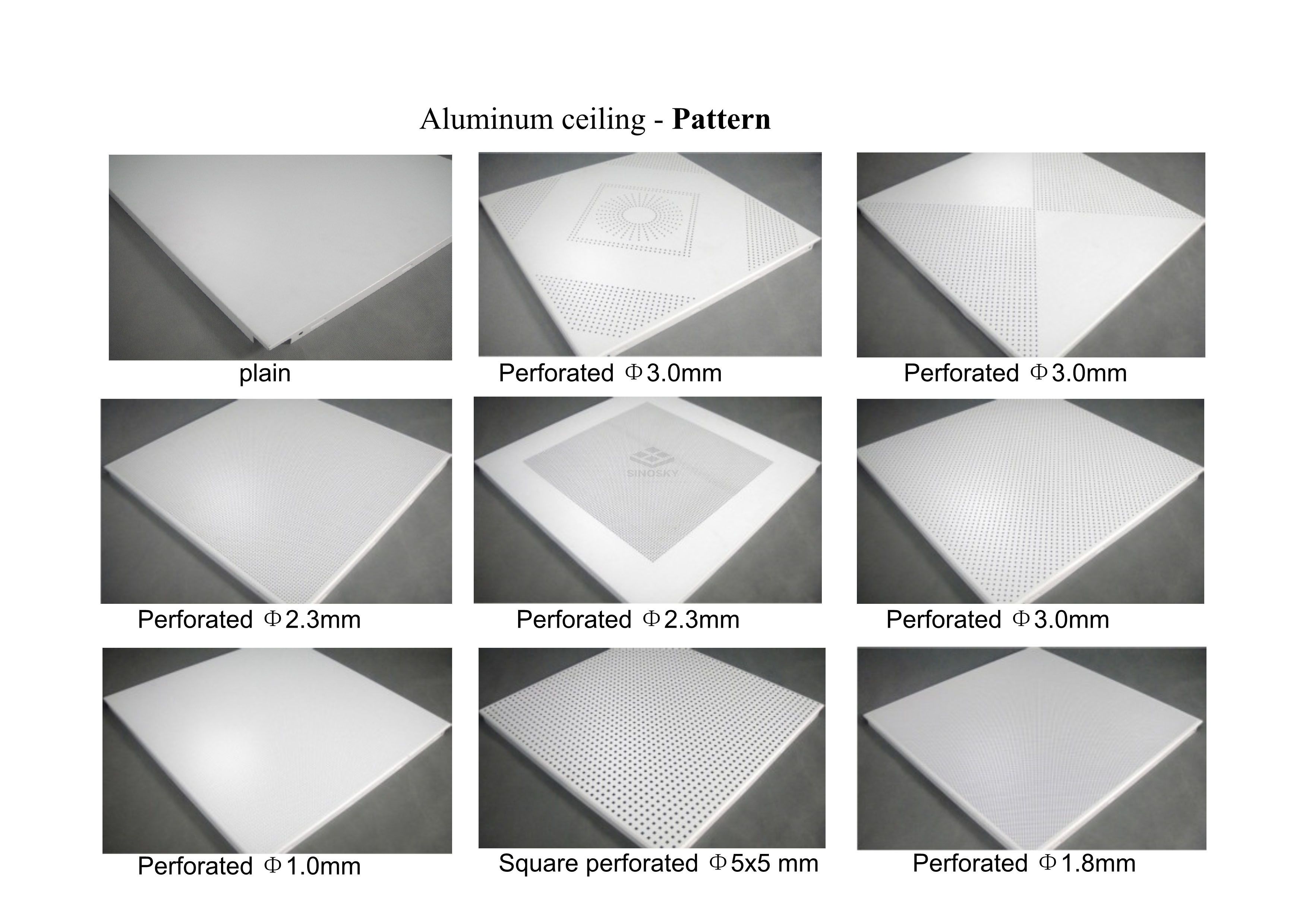 Aluminum Ceiling (Clip in )