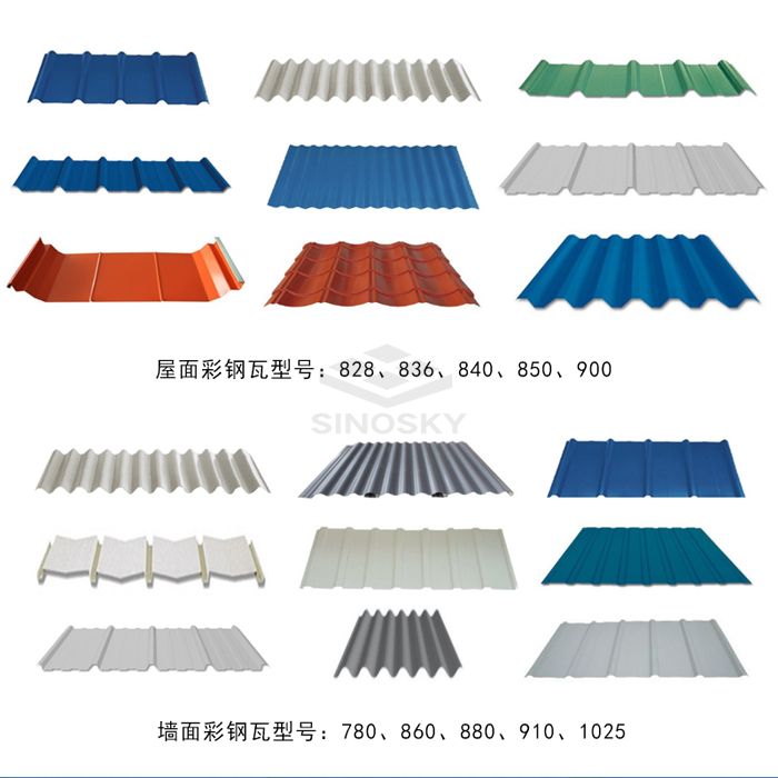 Metal sheet YX14-63.5-850